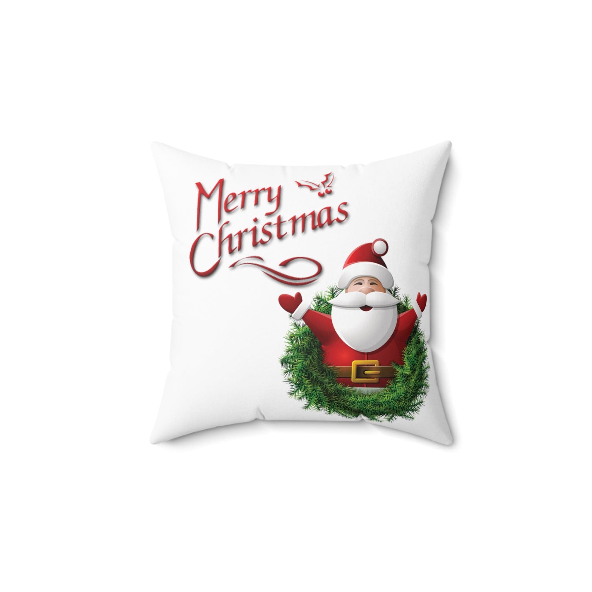 Printify Home Decor 14" × 14" Spun Polyester Square Pillow design for christmass