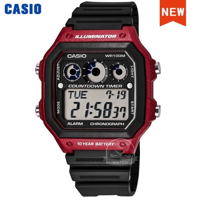 Sophie Store AE1300WH4A Casio watch Explosion watch men set luxury LED military digital watch sport quartz men watch relogio masculinoAE-1200WHD-1A