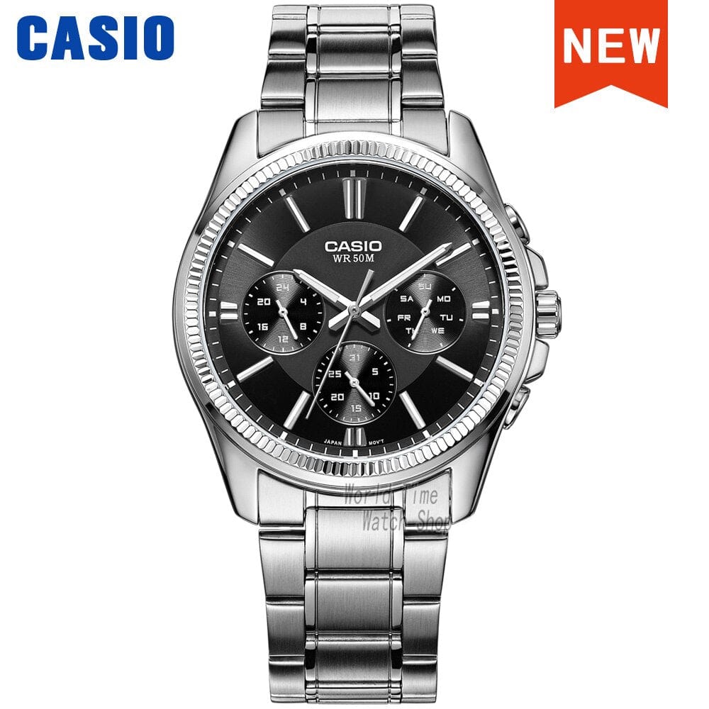 Sophie Store MTP-1375D-1A Casio watch wrist watch men top brand luxury set quartz watche 50m Waterproof men watch Sport military Watch relogio masculino
