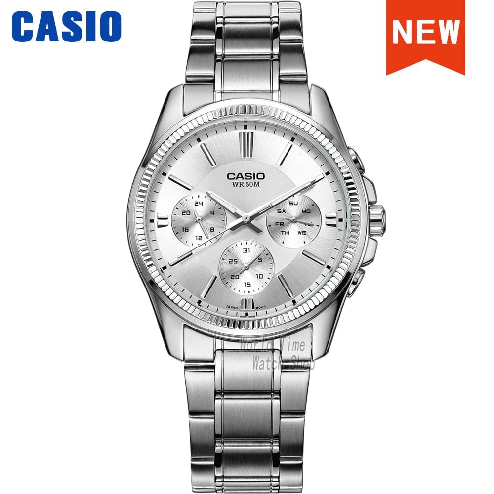 Sophie Store MTP-1375D-7A Casio watch wrist watch men top brand luxury set quartz watche 50m Waterproof men watch Sport military Watch relogio masculino