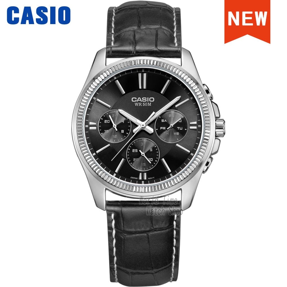Sophie Store MTP-1375L-1A Casio watch wrist watch men top brand luxury set quartz watche 50m Waterproof men watch Sport military Watch relogio masculino