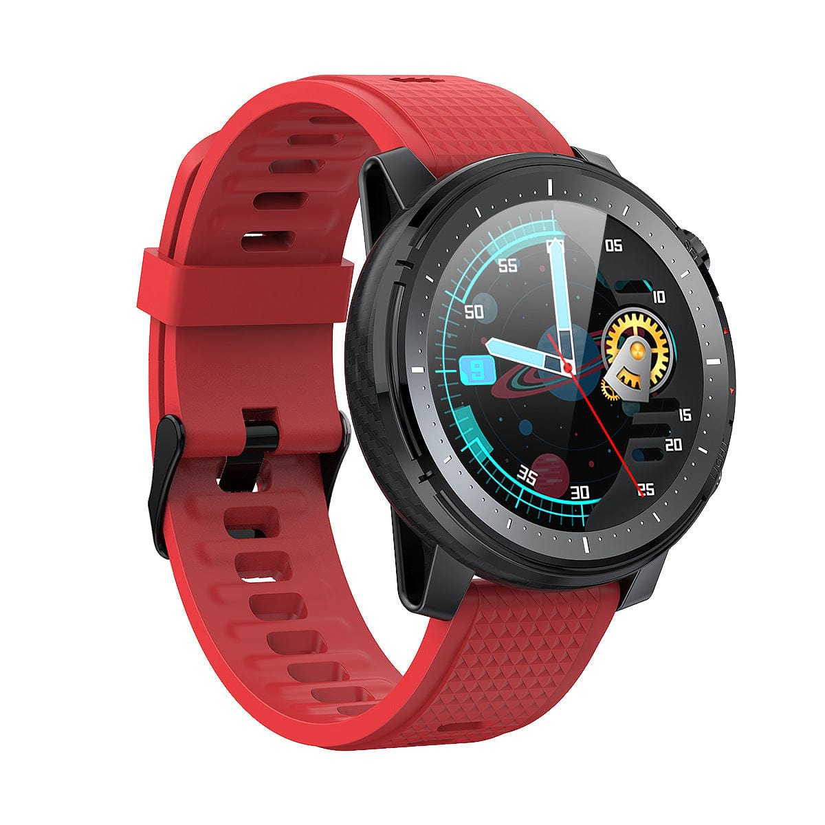 tradecastle android Red 2021 IP68 Waterproof Android Smart Watch Male