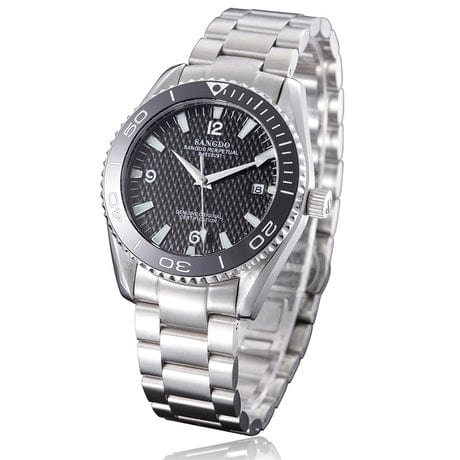 tradecastle mens Silver Automatic mechanical watches