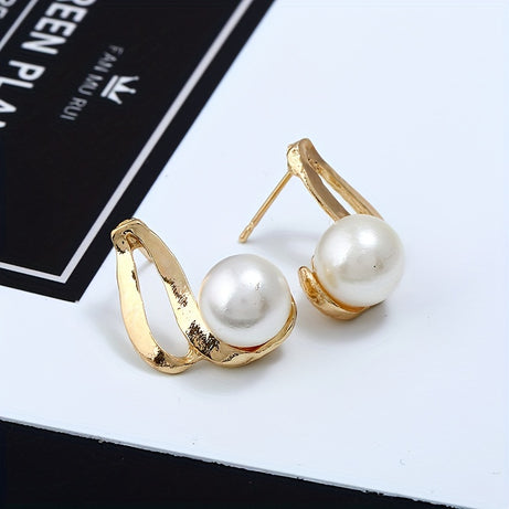 Women's Freshwater Pearl Earrings & Necklaces Jewelry Set For Wife Sister Friends