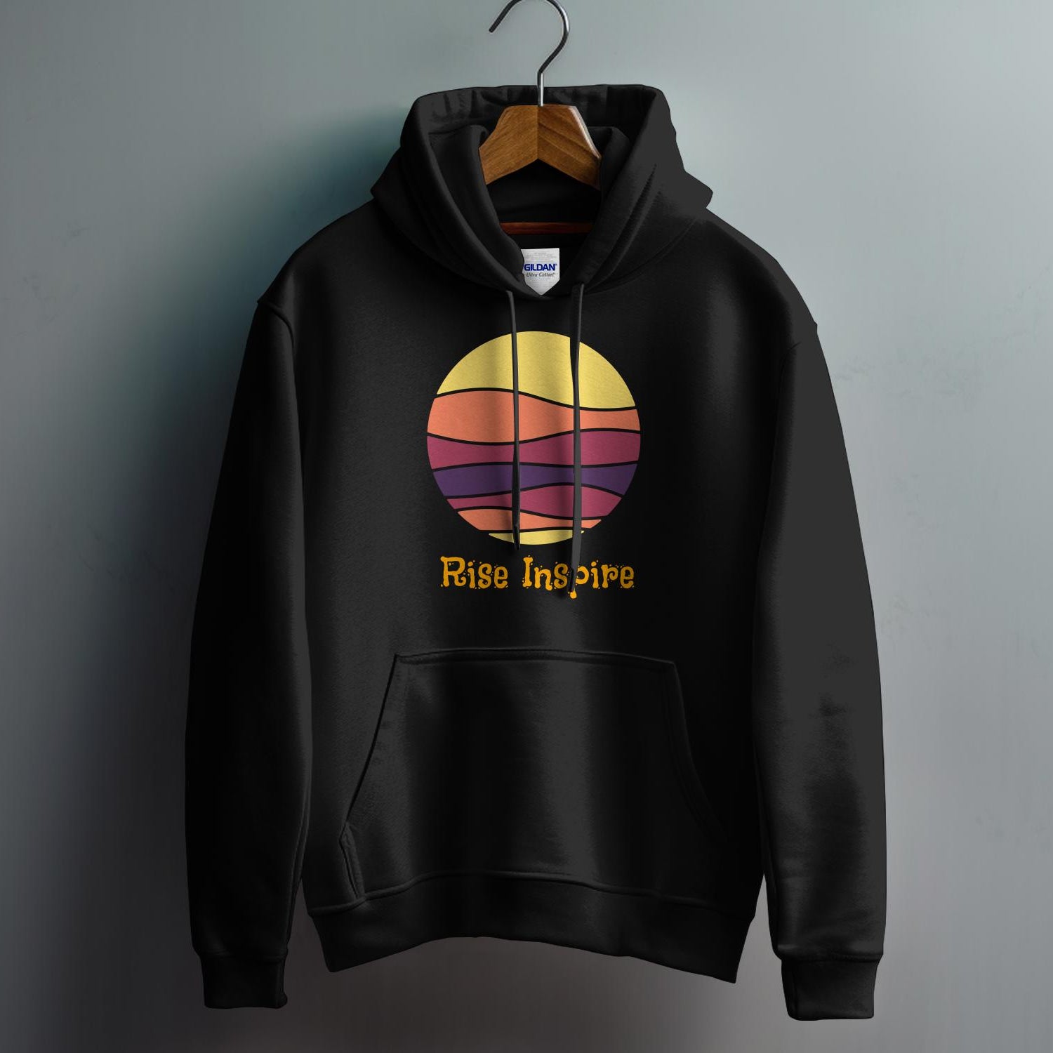 Rise Inspire Unisex Hoodie - Comfort, Style, Motivation, Fashion, Confidence, Ambition, Empowerment