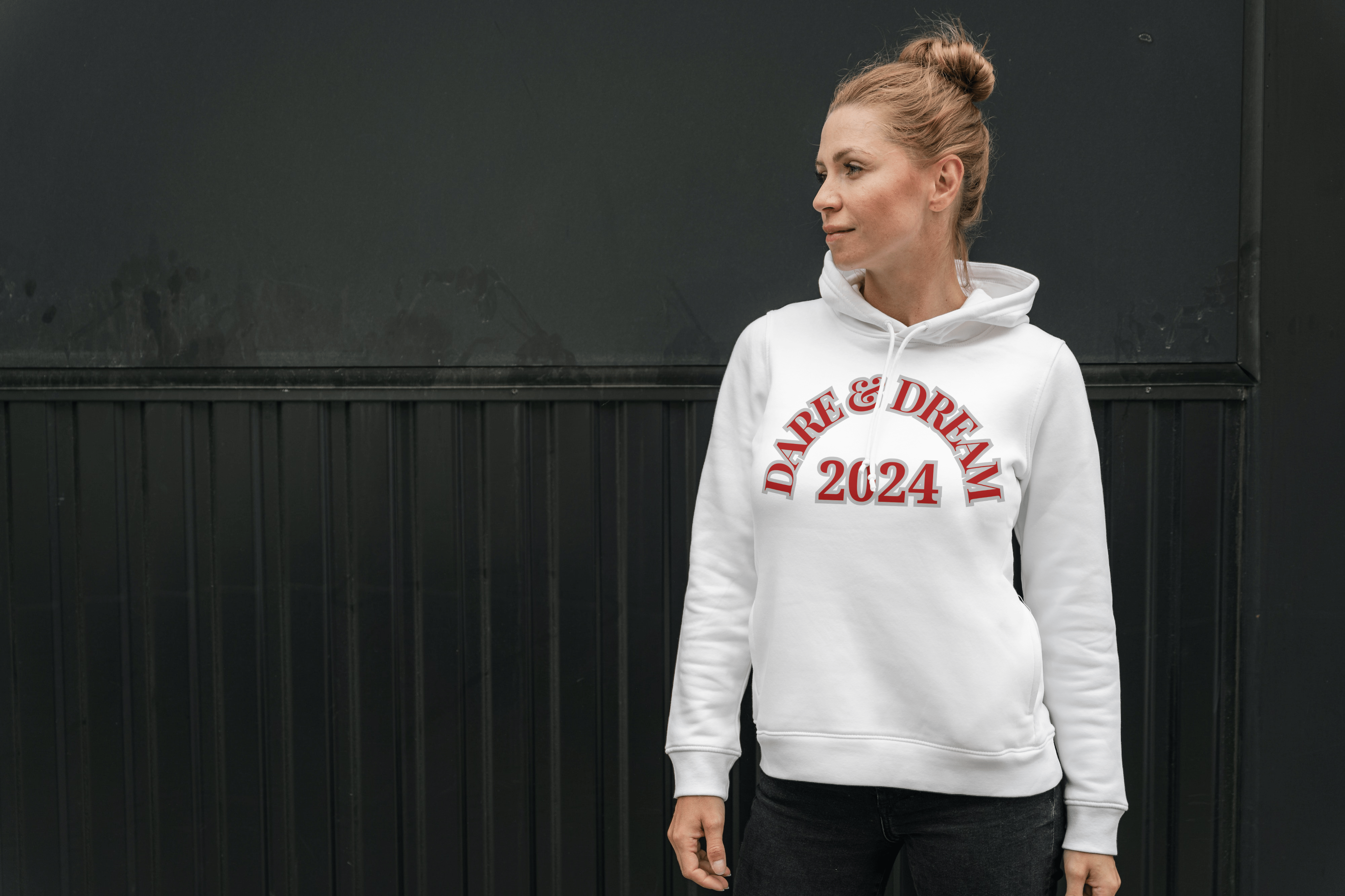 Printify Hoodie Dare & Dream designed Unisex Heavy Blend™ Hooded Sweatshirt