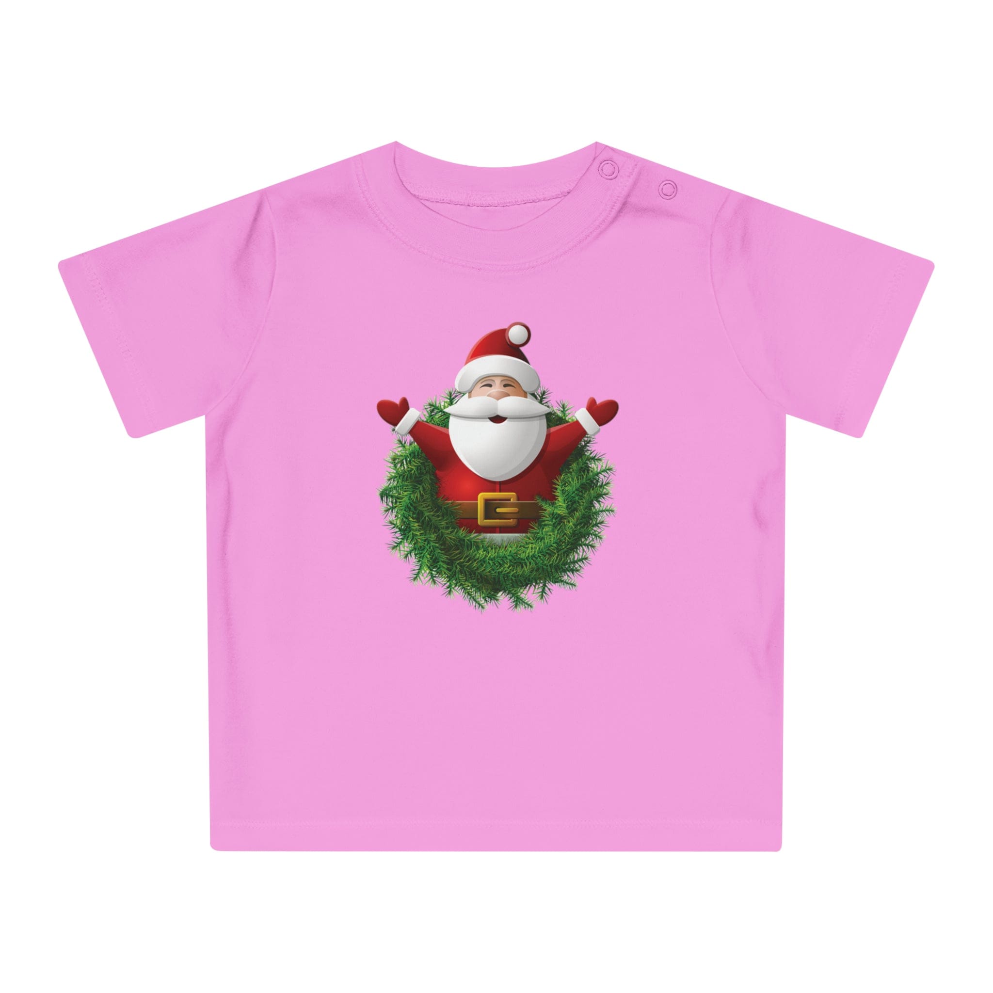 Printify Kids clothes Bubble Gum Pink / NB (0-3M) Baby T-Shirt