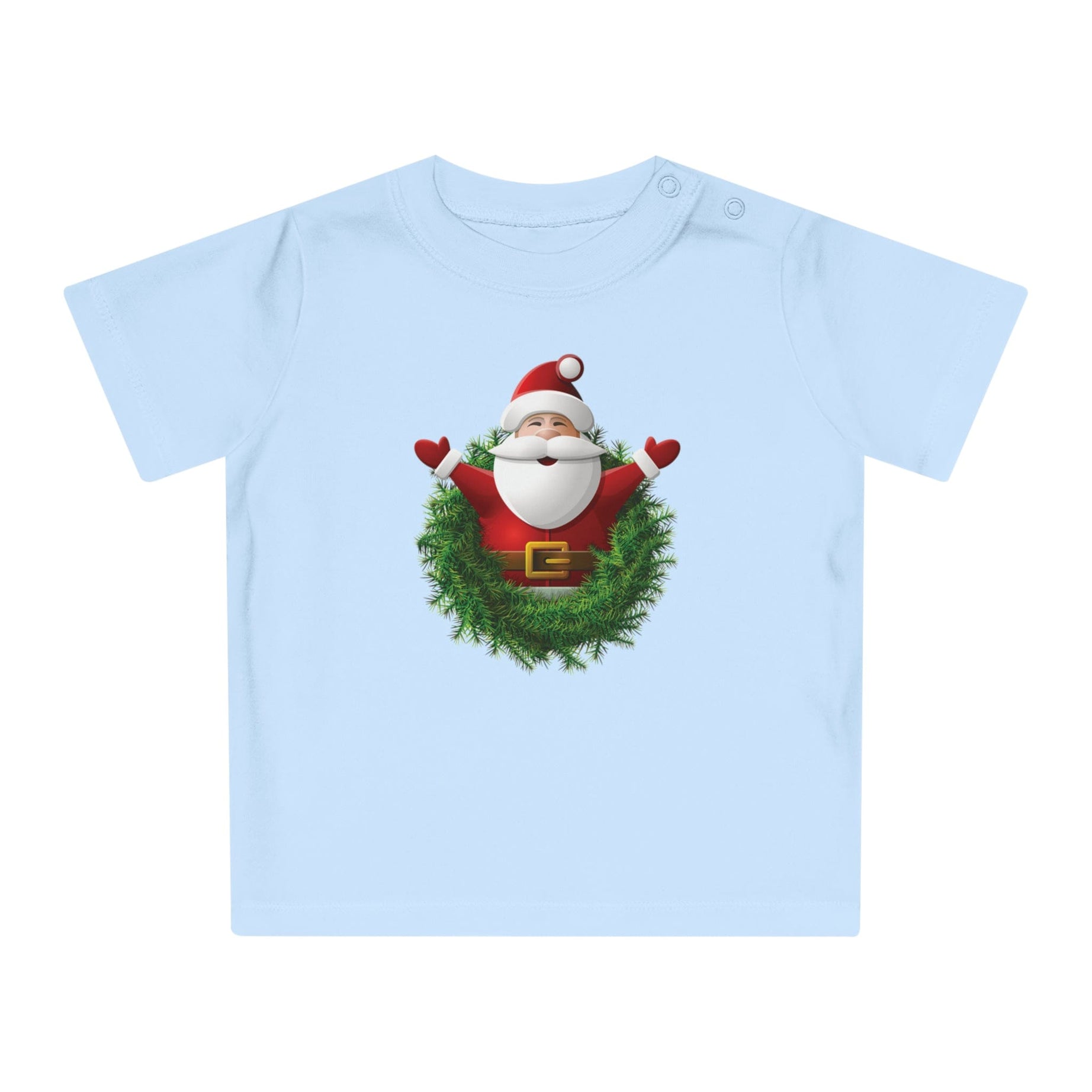 Printify Kids clothes Dusty Blue / NB (0-3M) Baby T-Shirt