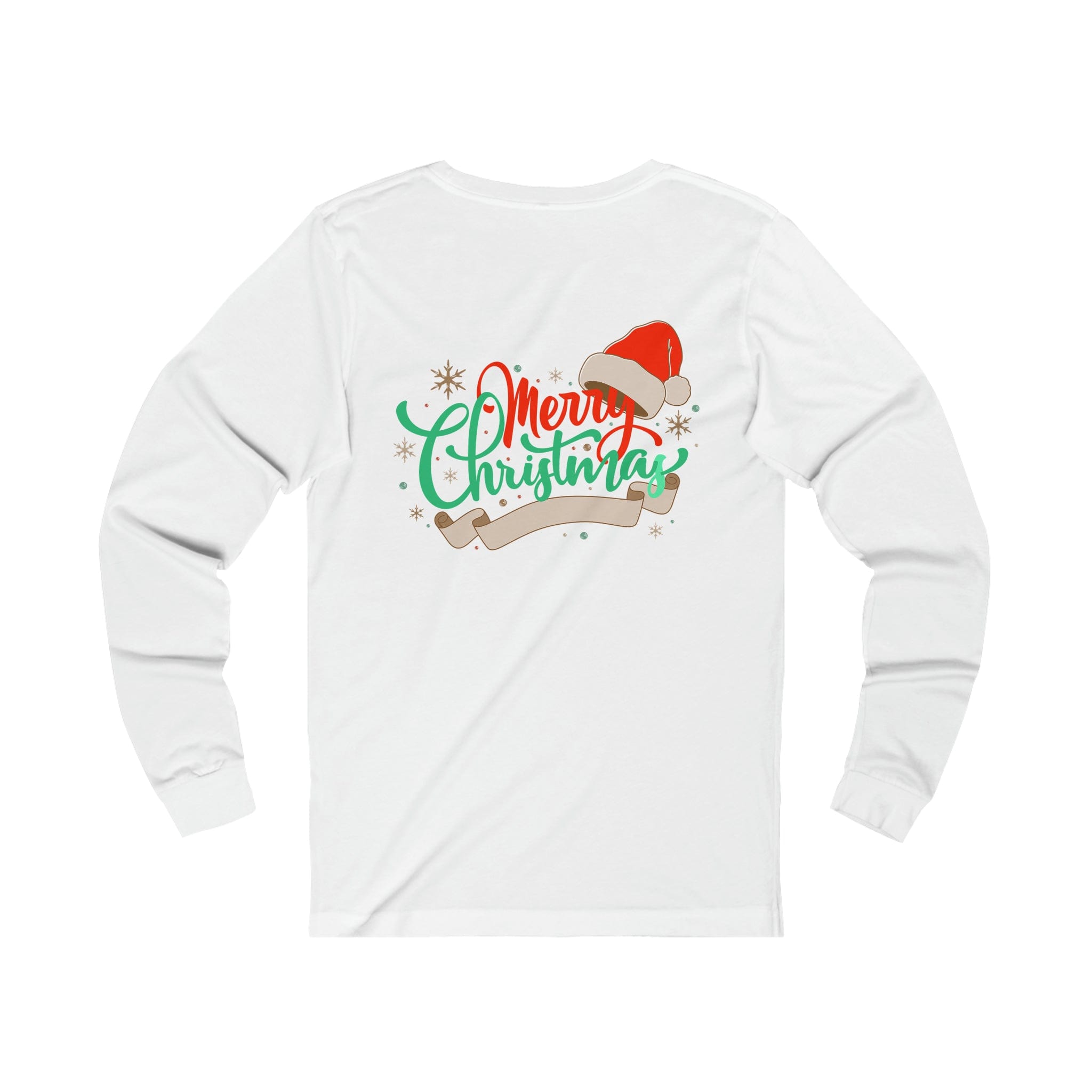 Printify Long-sleeve Suffolk's Style: Cozy Unisex Tees Spreading Christmas Joy and Warmth!