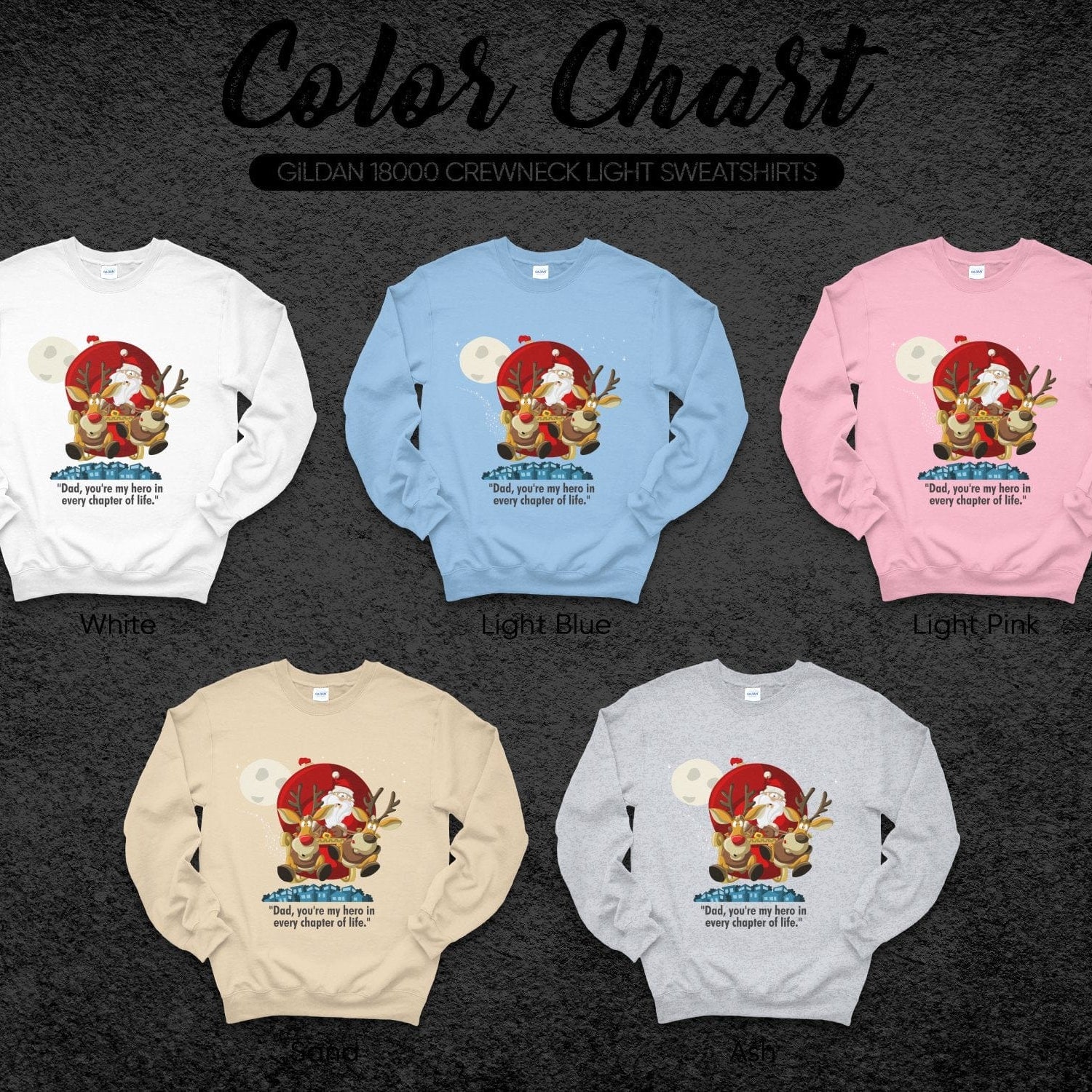 Printify Sweatshirt Classic Comfort: Unisex NuBlend Crewneck Sweatshirt – Timeless Style,  Christmas Design