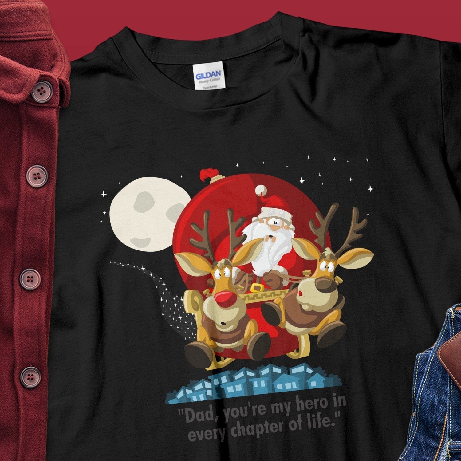 Printify Sweatshirt Classic Comfort: Unisex NuBlend Crewneck Sweatshirt – Timeless Style,  Christmas Design