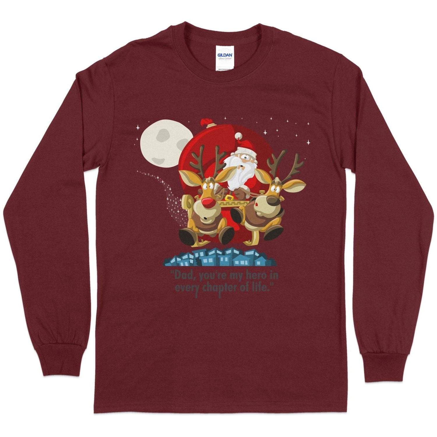 Printify Sweatshirt Classic Comfort: Unisex NuBlend Crewneck Sweatshirt – Timeless Style,  Christmas Design