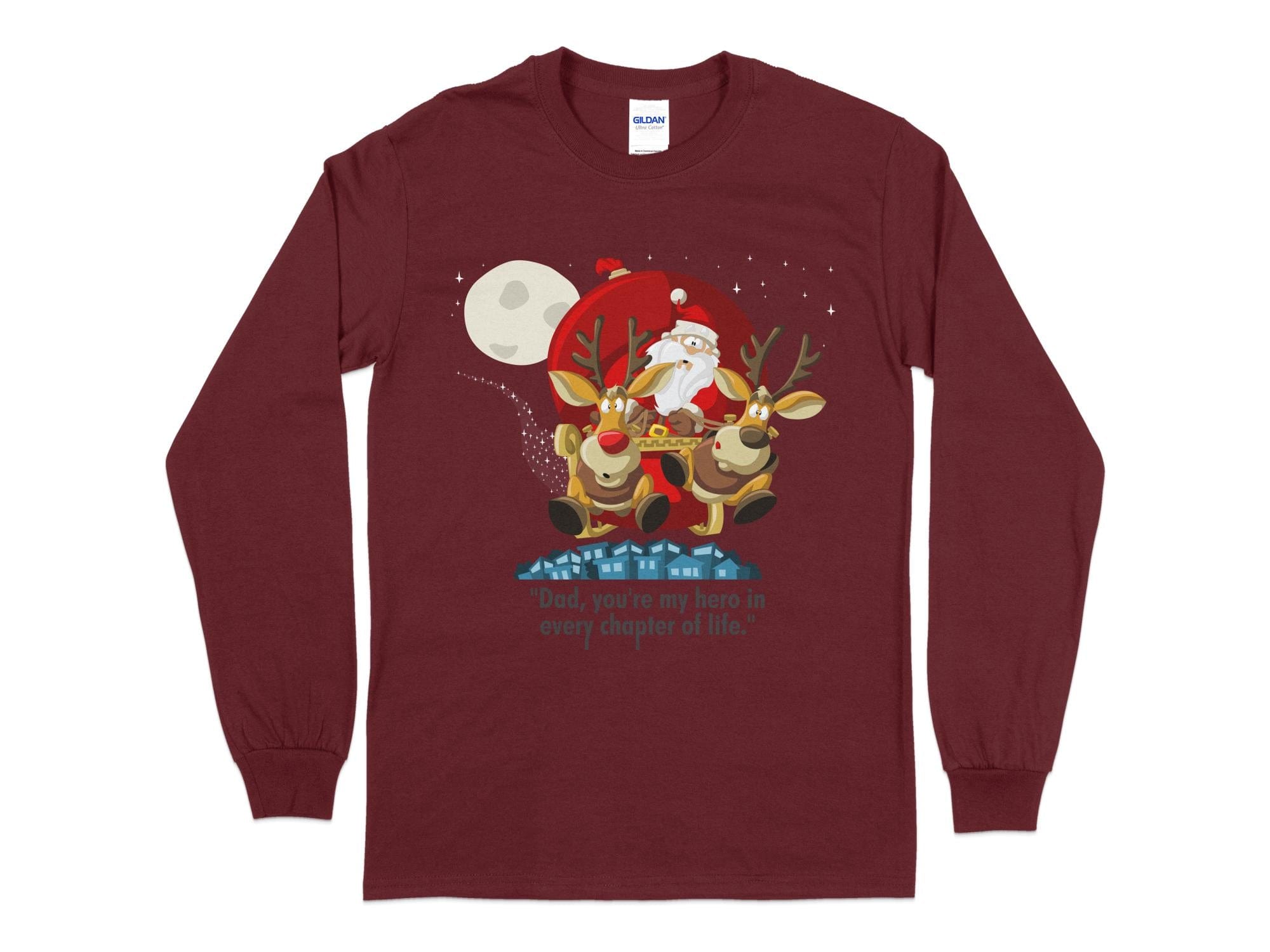 Printify Sweatshirt Classic Comfort: Unisex NuBlend Crewneck Sweatshirt – Timeless Style,  Christmas Design