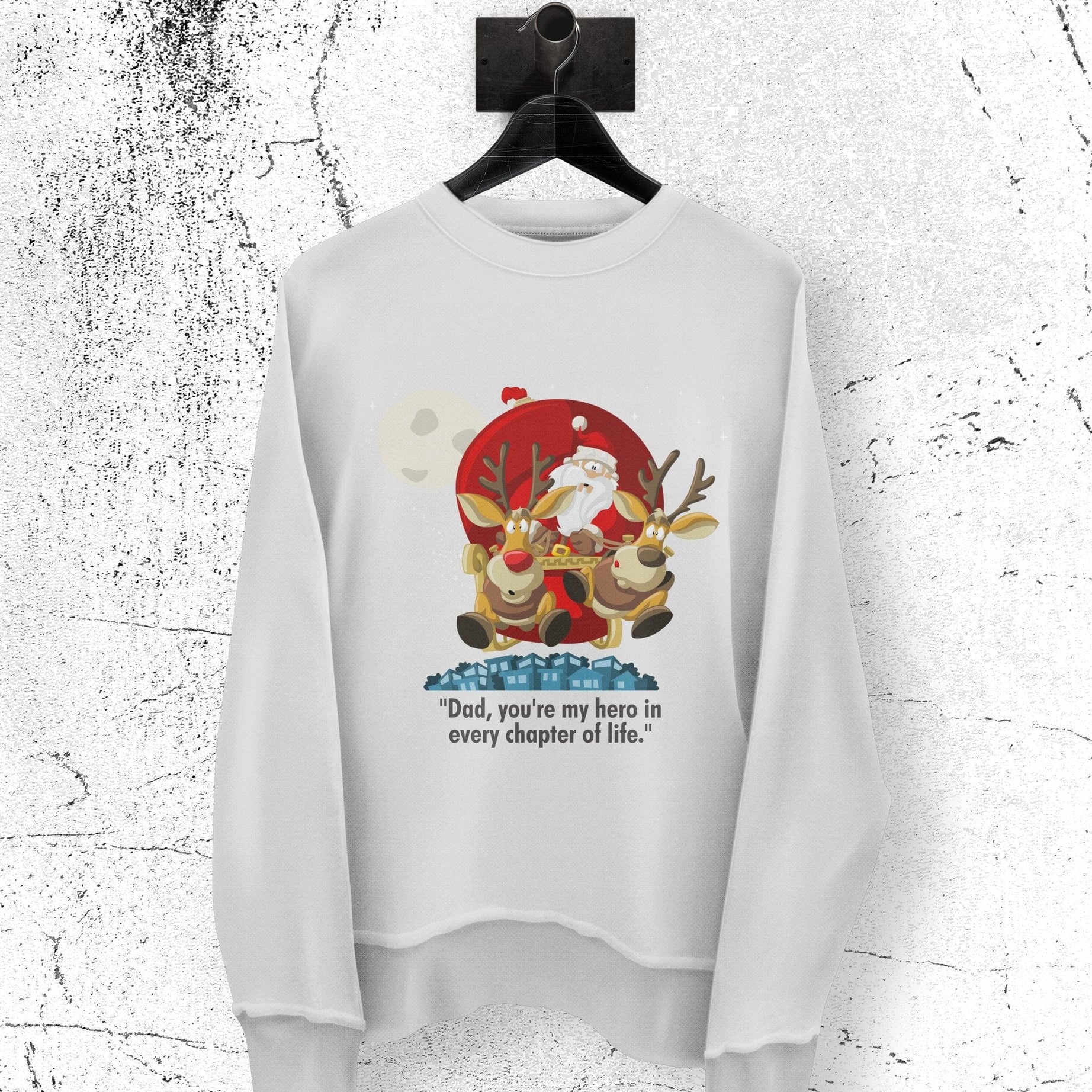 Printify Sweatshirt Classic Comfort: Unisex NuBlend Crewneck Sweatshirt – Timeless Style,  Christmas Design