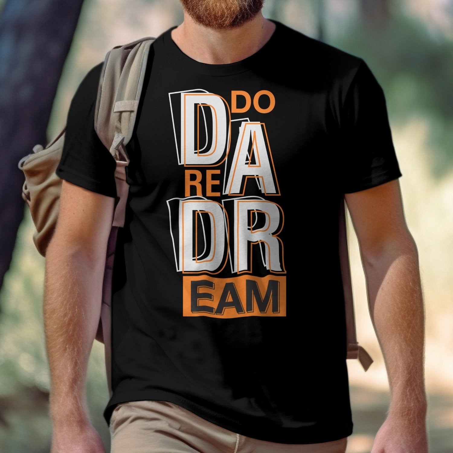 Printify T-Shirt Aspire Boldly: Exclusive 'Do Dare Dream' Tee by Sophie, Where Fashion Meets Ambition-Unisex Heavy Cotton Tee