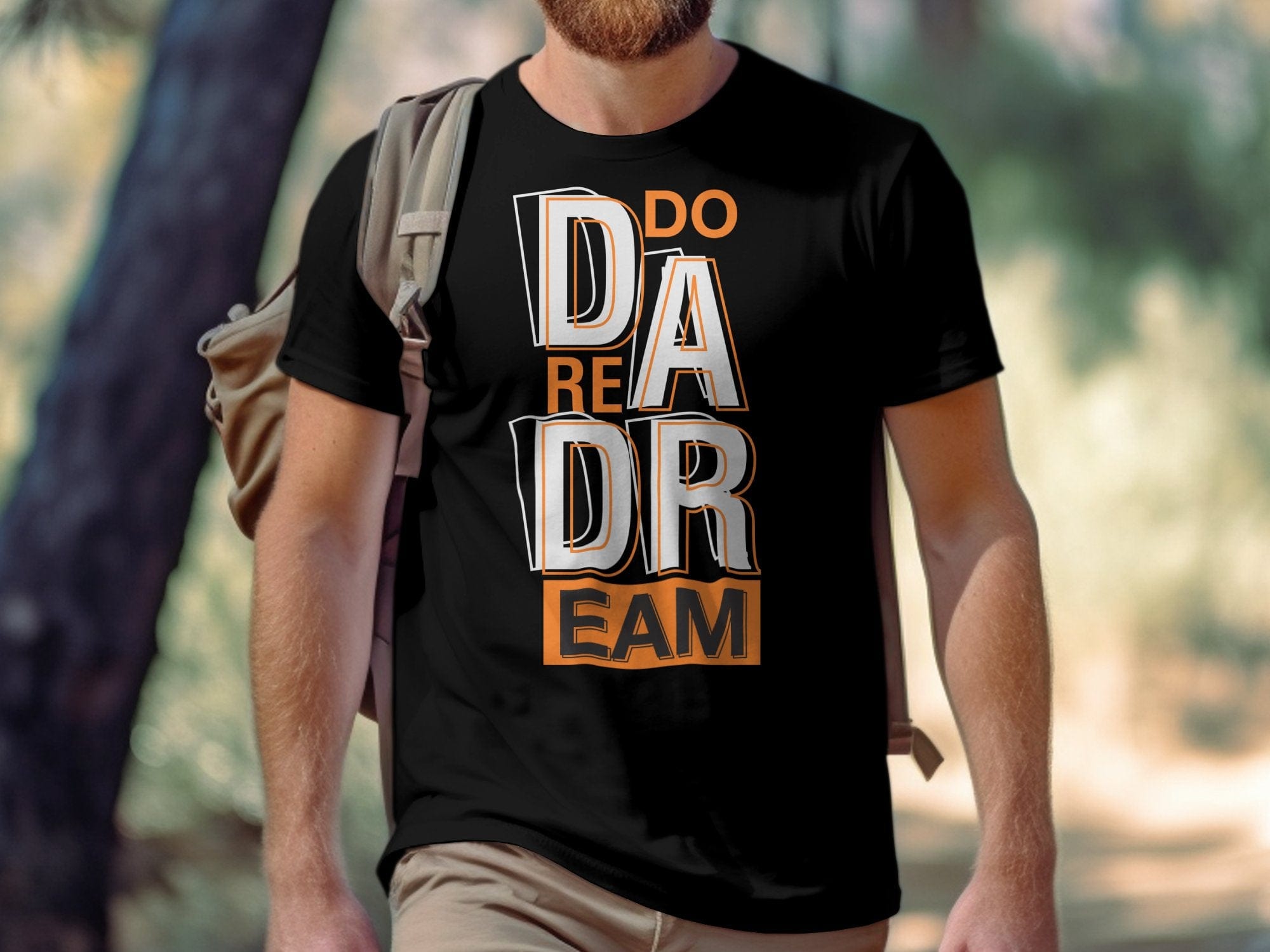 Printify T-Shirt Aspire Boldly: Exclusive 'Do Dare Dream' Tee by Sophie, Where Fashion Meets Ambition-Unisex Heavy Cotton Tee