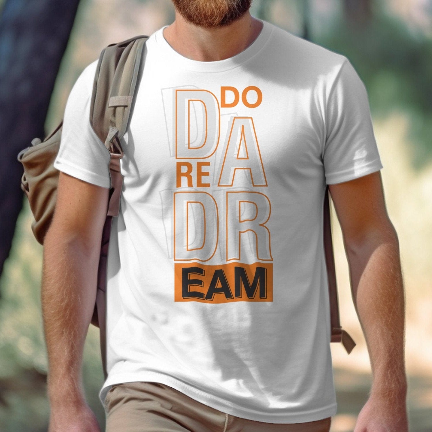 Printify T-Shirt Aspire Boldly: Exclusive 'Do Dare Dream' Tee by Sophie, Where Fashion Meets Ambition-Unisex Heavy Cotton Tee