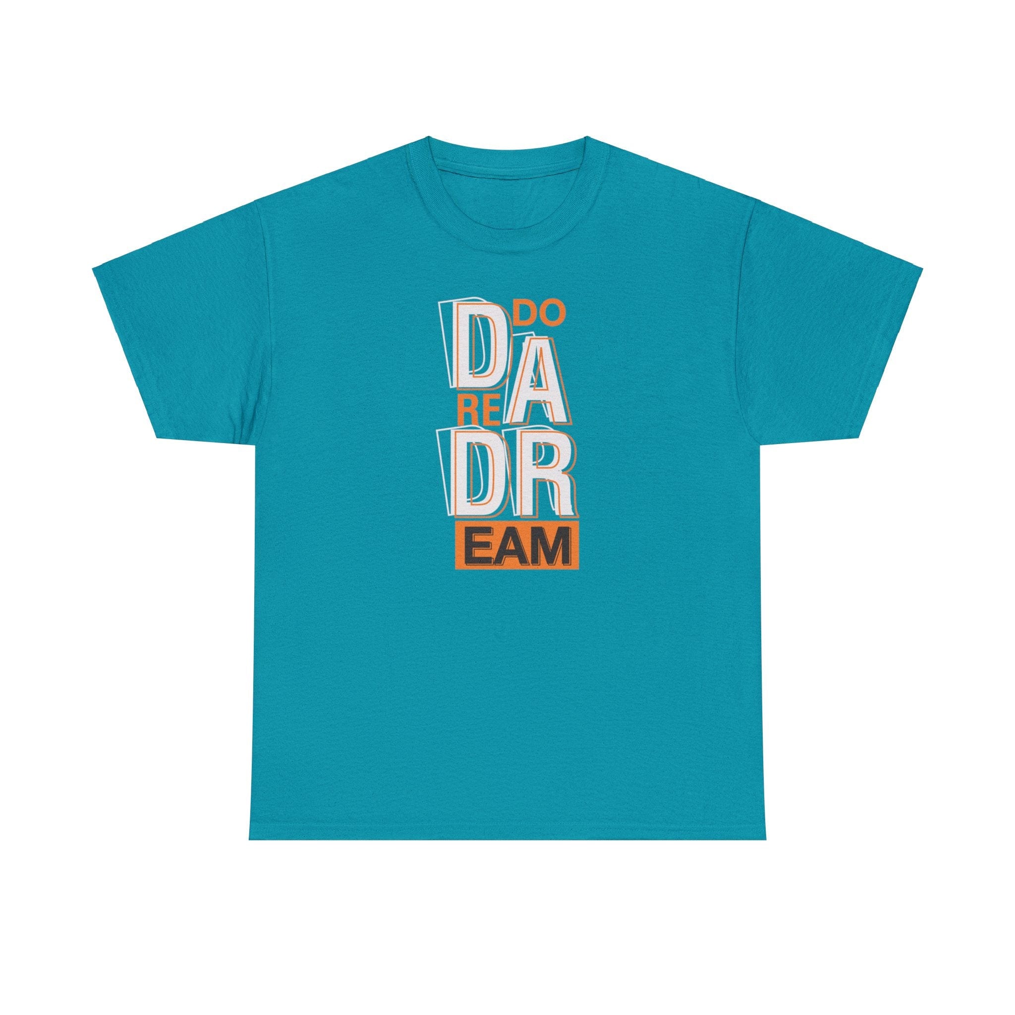 Printify T-Shirt Tropical Blue / S Aspire Boldly: Exclusive 'Do Dare Dream' Tee by Sophie, Where Fashion Meets Ambition-Unisex Heavy Cotton Tee