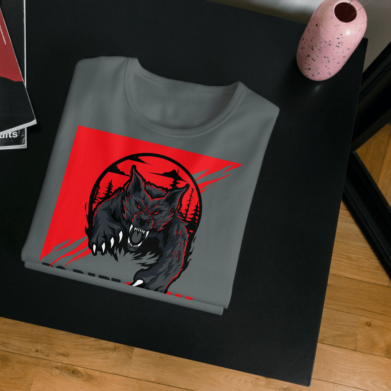 Printify T-Shirt Unisex Heavy Cotton Tee shirt with Fearless Motivational quotes