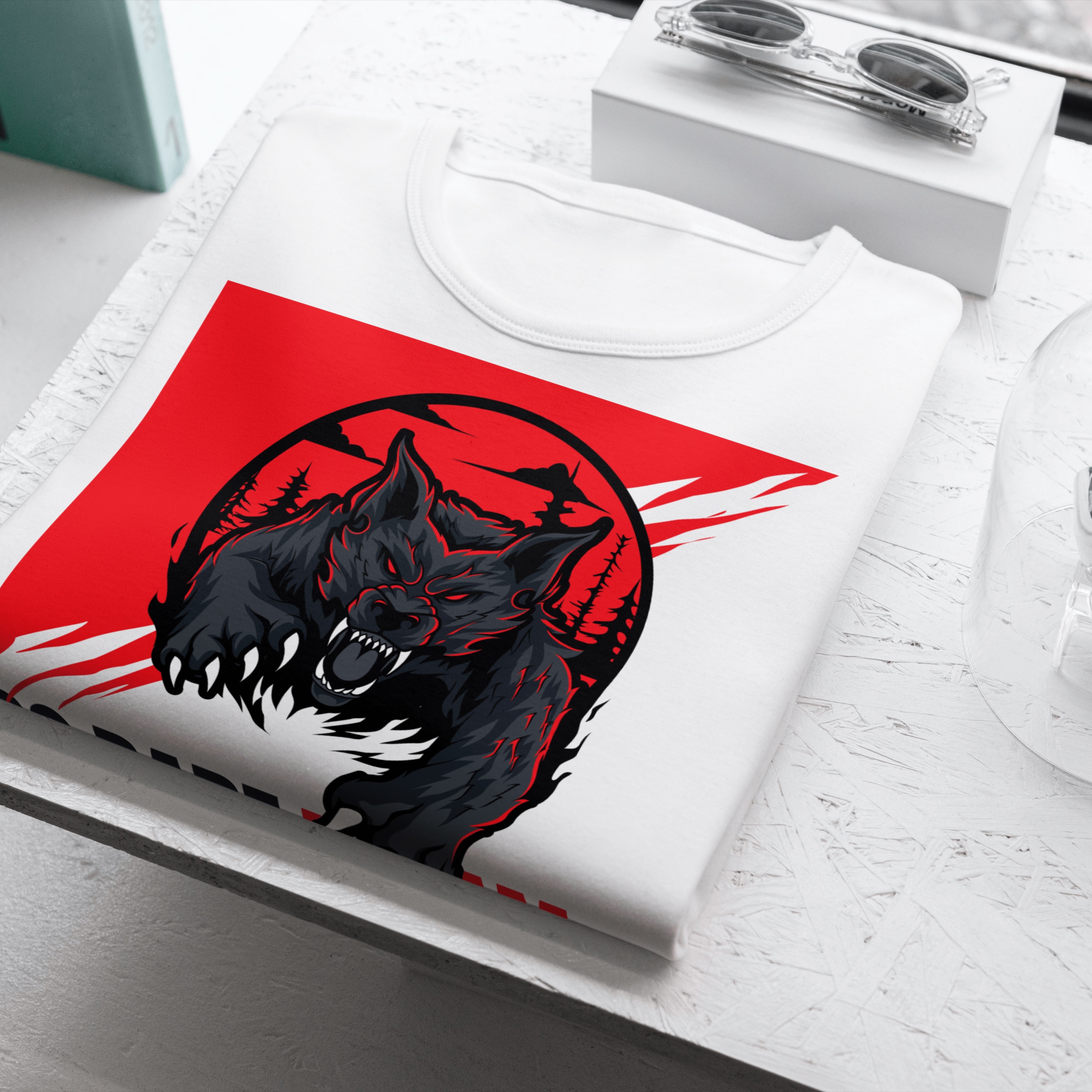 Printify T-Shirt Unisex Heavy Cotton Tee shirt with Fearless Motivational quotes