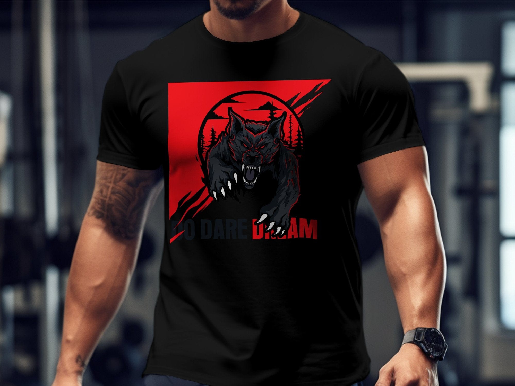 Printify T-Shirt Unisex Heavy Cotton Tee shirt with Fearless Motivational quotes