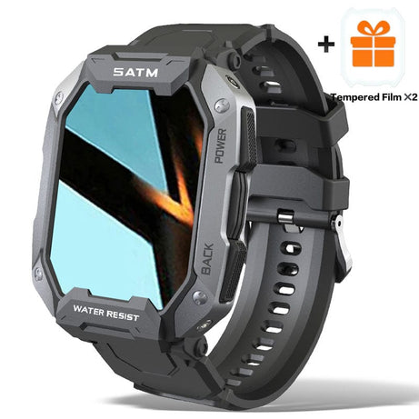 Sophie Store 2022 New Full Touch Smartwatch For Android Xiaomi Blood Pressure Oxygen Fitness Watch 5 Atm Waterproof Smart Watch Men Military