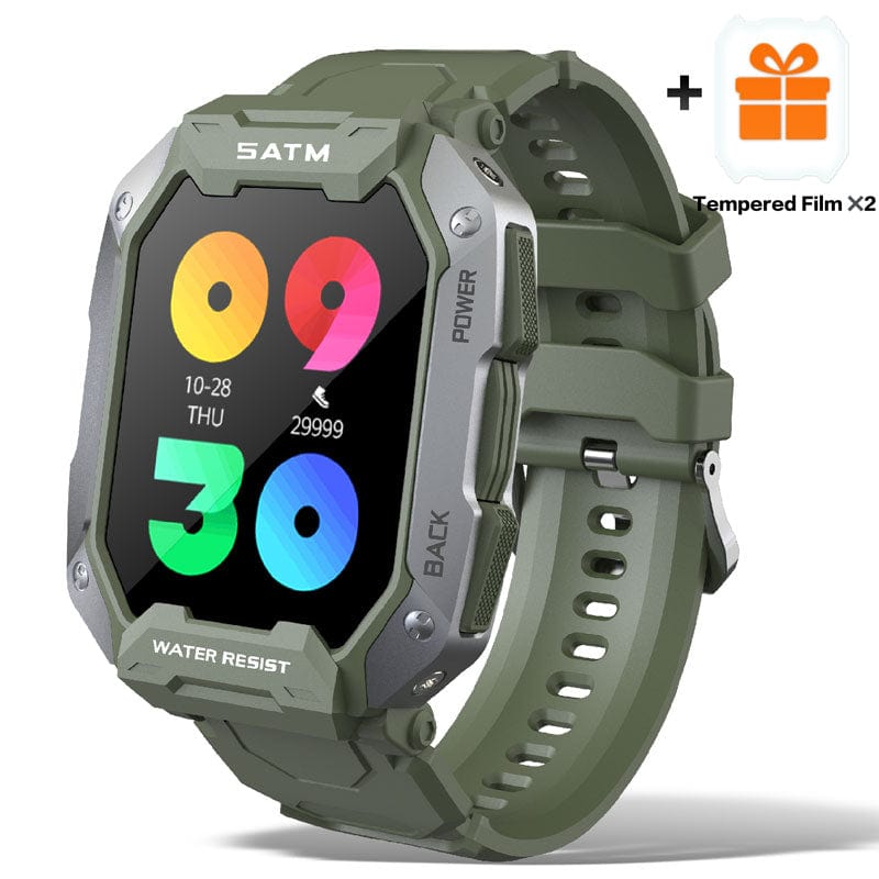 Sophie Store 2022 New Full Touch Smartwatch For Android Xiaomi Blood Pressure Oxygen Fitness Watch 5 Atm Waterproof Smart Watch Men Military