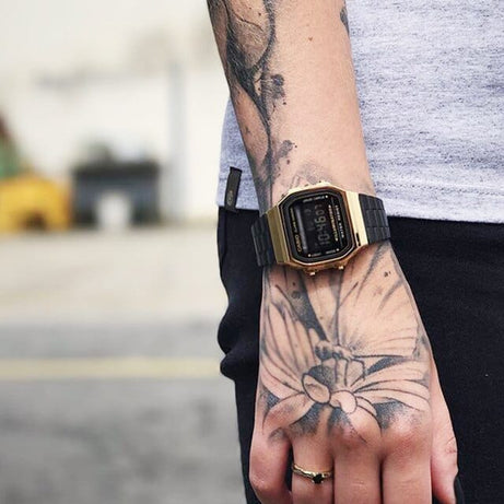 Sophie Store A168WEGB-1B-1 Casio watch for women 7 years of electricity top brand lLED lighting stopwatch2021digital quartz Sport Watch relogio masculino