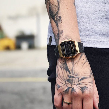 Sophie Store A168WEGB-1B Casio watch for women 7 years of electricity top brand lLED lighting stopwatch2021digital quartz Sport Watch relogio masculino