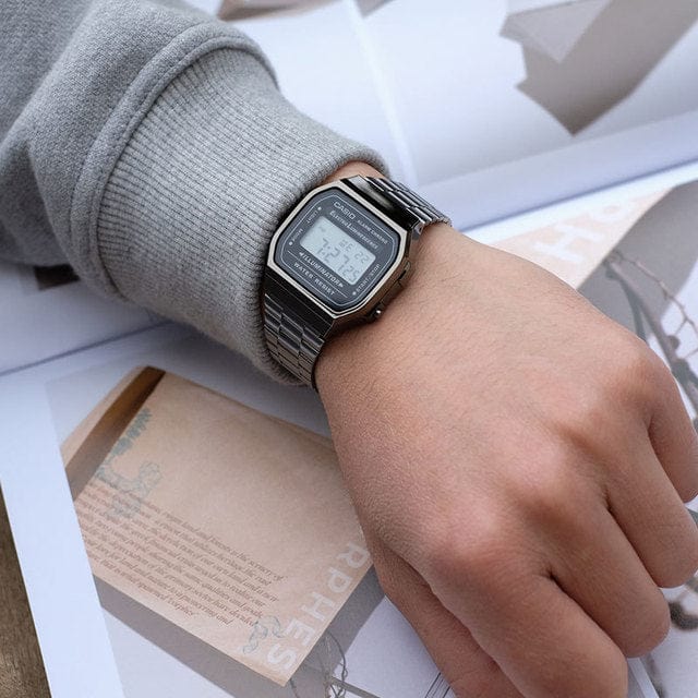 Sophie Store A168WEGG-1A-1 Casio watch for women 7 years of electricity top brand lLED lighting stopwatch2021digital quartz Sport Watch relogio masculino