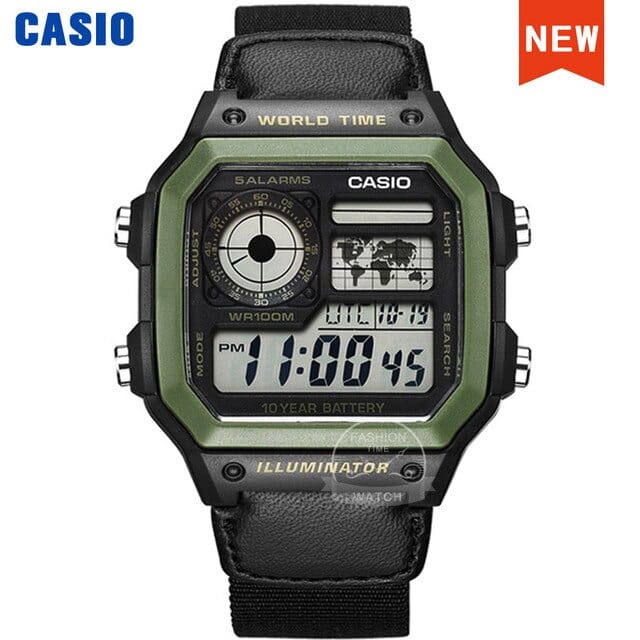 Sophie Store AE1200WHB1B Casio watch Explosion watch men set luxury LED military digital watch sport quartz men watch relogio masculinoAE-1200WHD-1A