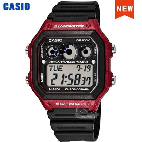 Sophie Store AE1300WH4A Casio watch Explosion watch men set luxury LED military digital watch sport quartz men watch relogio masculinoAE-1200WHD-1A