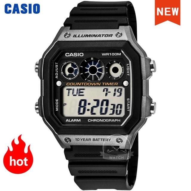 Sophie Store AE1300WH8A Casio watch Explosion watch men set luxury LED military digital watch sport quartz men watch relogio masculinoAE-1200WHD-1A