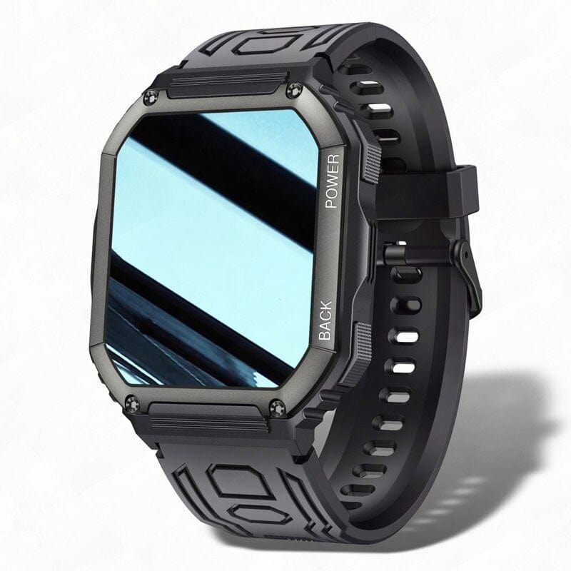 Sophie Store As shown 1 / Germany For Xiaomi Android Smart Watch Men Tactical Military Bluetooth Call Blood Pressure Waterproof 2022 Full Touch Smartwatch Outdoor