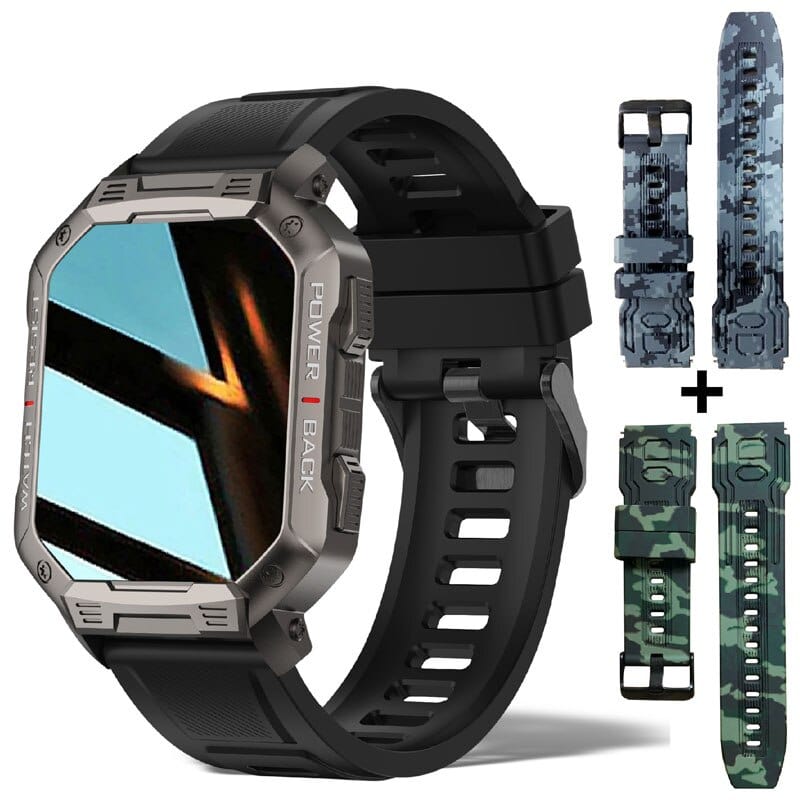 Sophie Store As shown 11 / Germany 2022 New Smart Watch Men Military For Android Mi Ios Blood Pressure Waterproof Watches Bluetooth Call Smartwatch Fitness Tracker