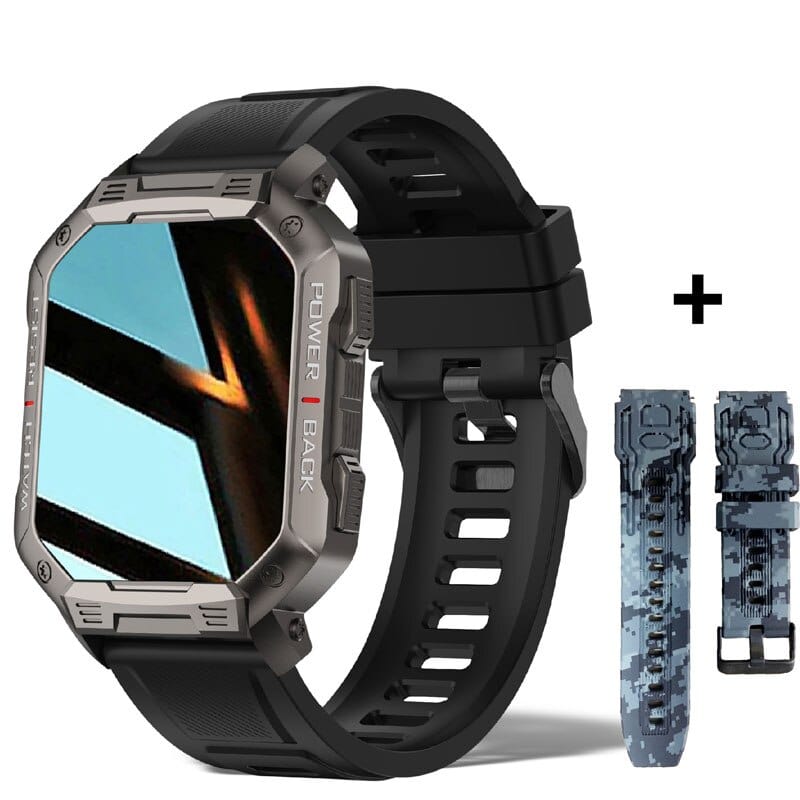 Sophie Store As shown 4 / Germany 2022 New Smart Watch Men Military For Android Mi Ios Blood Pressure Waterproof Watches Bluetooth Call Smartwatch Fitness Tracker