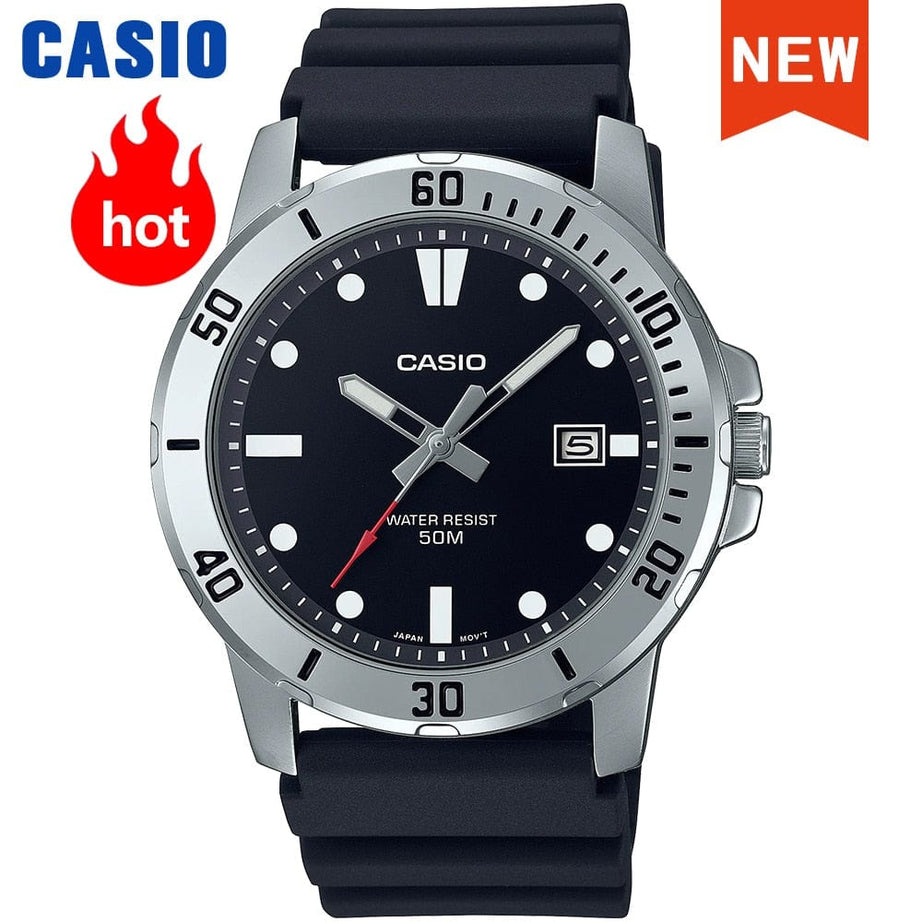 Sophie Store Casio watch for men business fashion resin strap atmospheric waterproof  MTP-VD01 Series