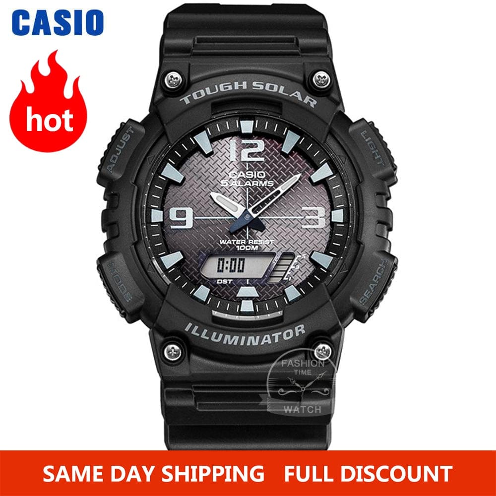 Sophie Store Casio Watch men top luxury set  Waterproof Sport quartz Watch LED digital Military men watch Solar wrist watch relogio