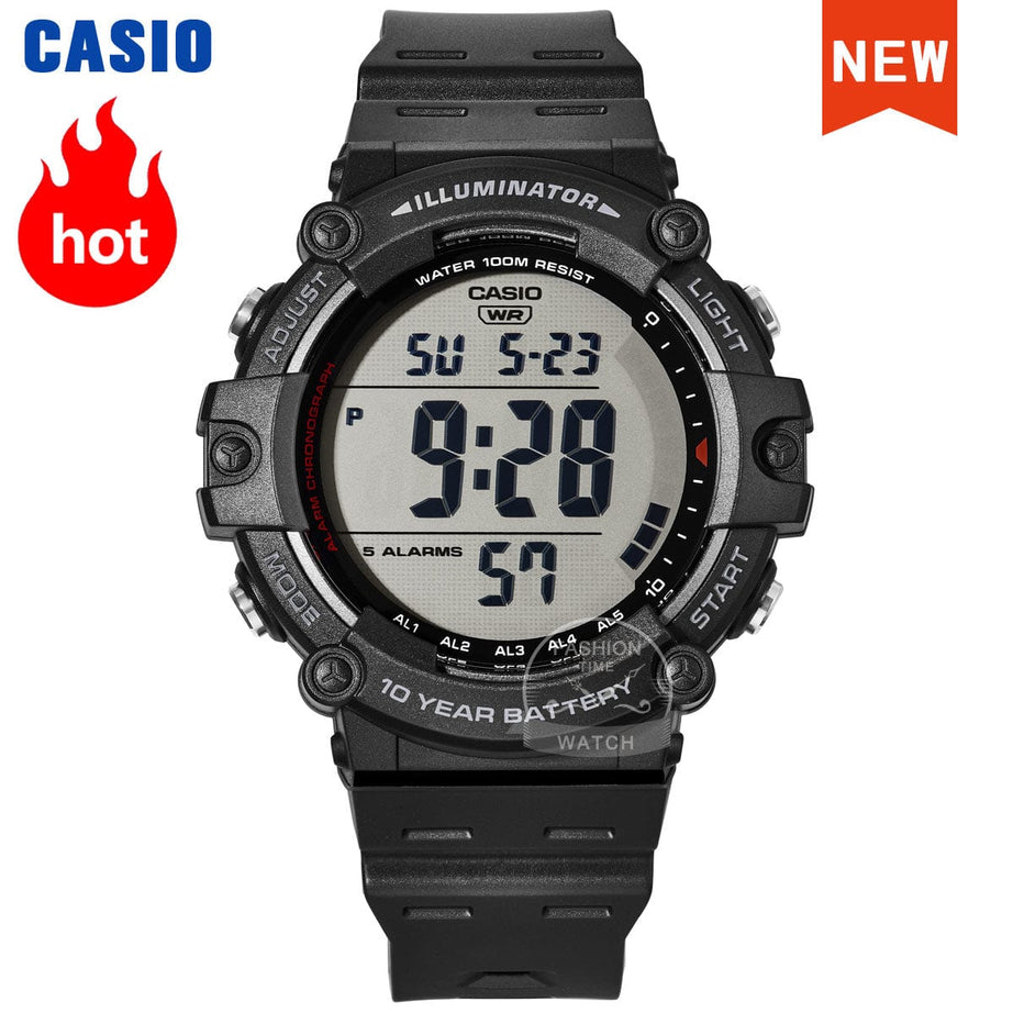 Sophie Store Casio watch menTen years of electricity top luxur set LED digital sport Waterproof quartz men watch relogio masculino AE-1500WH