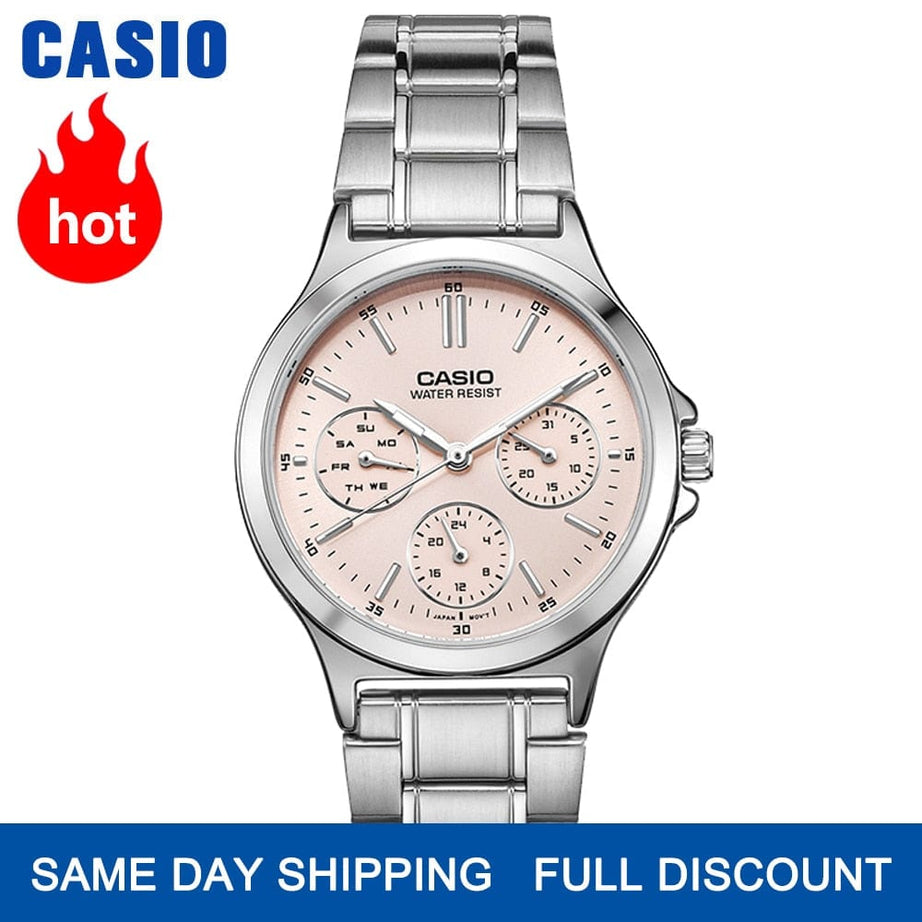 Sophie Store Casio watch women watches Set top brand luxury Waterproof Quartz Wrist watch Luminous ladies Clock Sport watch women reloj mujer
