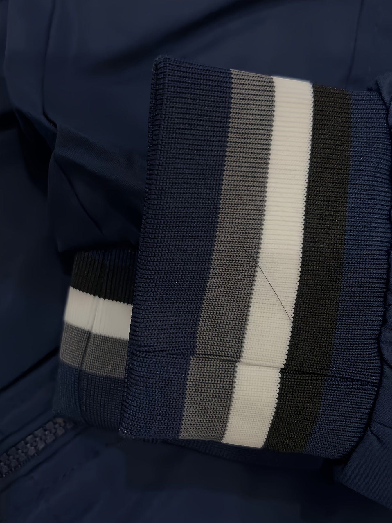 Sophie Store Elevate Your Style: Men's Regular Fit Stand Collar Windbreaker for a Hipster College Look in Spring and Autumn