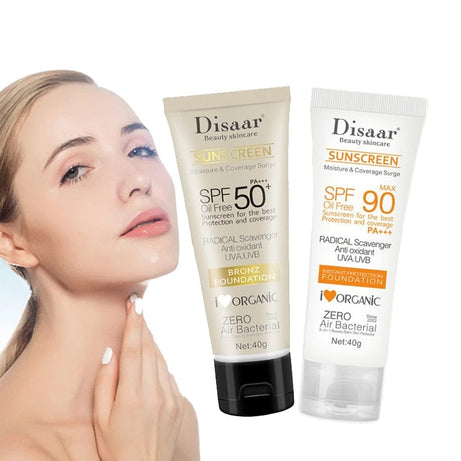 Sophie Store Facial Body Sunscreen Whitening Sun Cream Sunblock Skin Protective Cream Anti-Aging Oil-control Moisturizing SPF90 Face