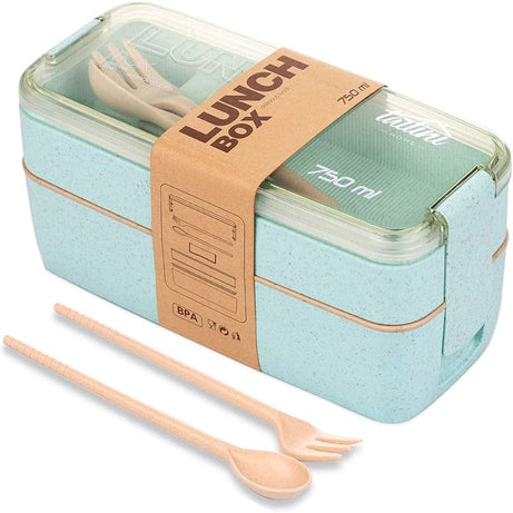 Sophie Store Kids Bento Box Leakproof Lunch Containers Cute Lunch Boxes for Kids Chopsticks Dishwasher Microwave Safe Lunch Food Container