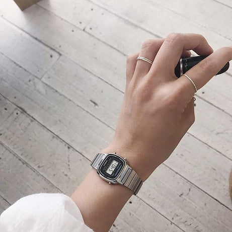 Sophie Store LA670WA-1D Casio watch for women 7 years of electricity top brand lLED lighting stopwatch2021digital quartz Sport Watch relogio masculino