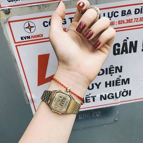 Sophie Store LA680WGA-9D Casio watch for women 7 years of electricity top brand lLED lighting stopwatch2021digital quartz Sport Watch relogio masculino