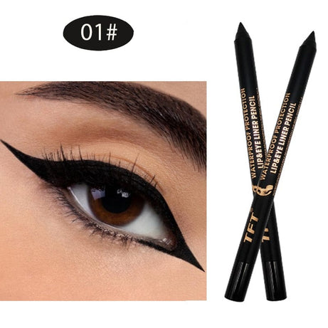 Sophie Store Long Lasting Eyeliner Pencil Colourful Pigment Waterproof Blue Black White Color Gel Eye Liner Pen Makeup Eye Beauty Cosmetics