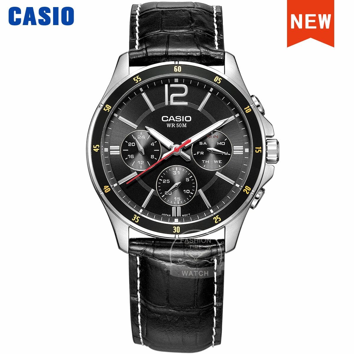 Sophie Store MTP-1374L-1A Casio watch wrist watch men top brand luxury set quartz watche 50m Waterproof men watch Sport military Watch relogio masculino