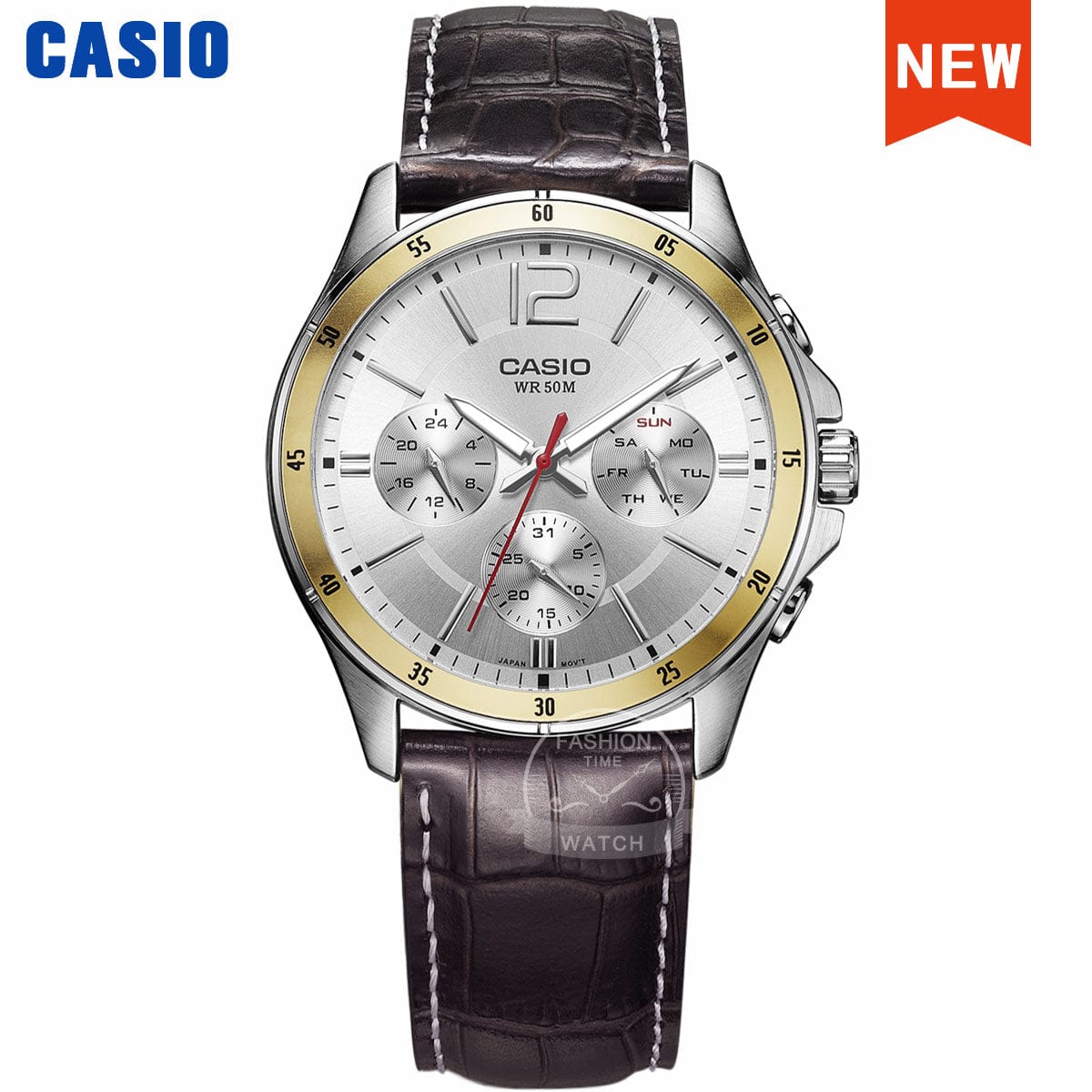 Sophie Store MTP-1374L-7A Casio watch wrist watch men top brand luxury set quartz watche 50m Waterproof men watch Sport military Watch relogio masculino