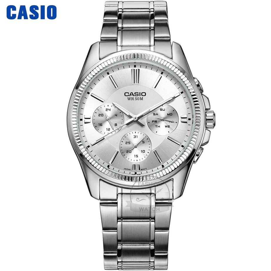 Sophie Store MTP-1375D-7A Casio watch wrist watch men top brand luxury set quartz watche 50m Waterproof men watch Sport military Watch relogio masculino