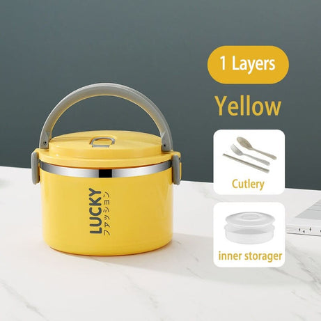 Sophie Store Multi-Layer Lunch Box for Aldult Office Worker Big Capacity Food Grade Stainless Steel Bento Box Food Container School Picnic